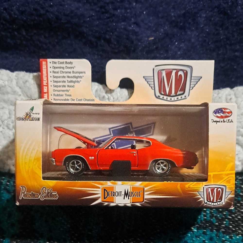Machine Detroit Muscle Red Premium Edition Car